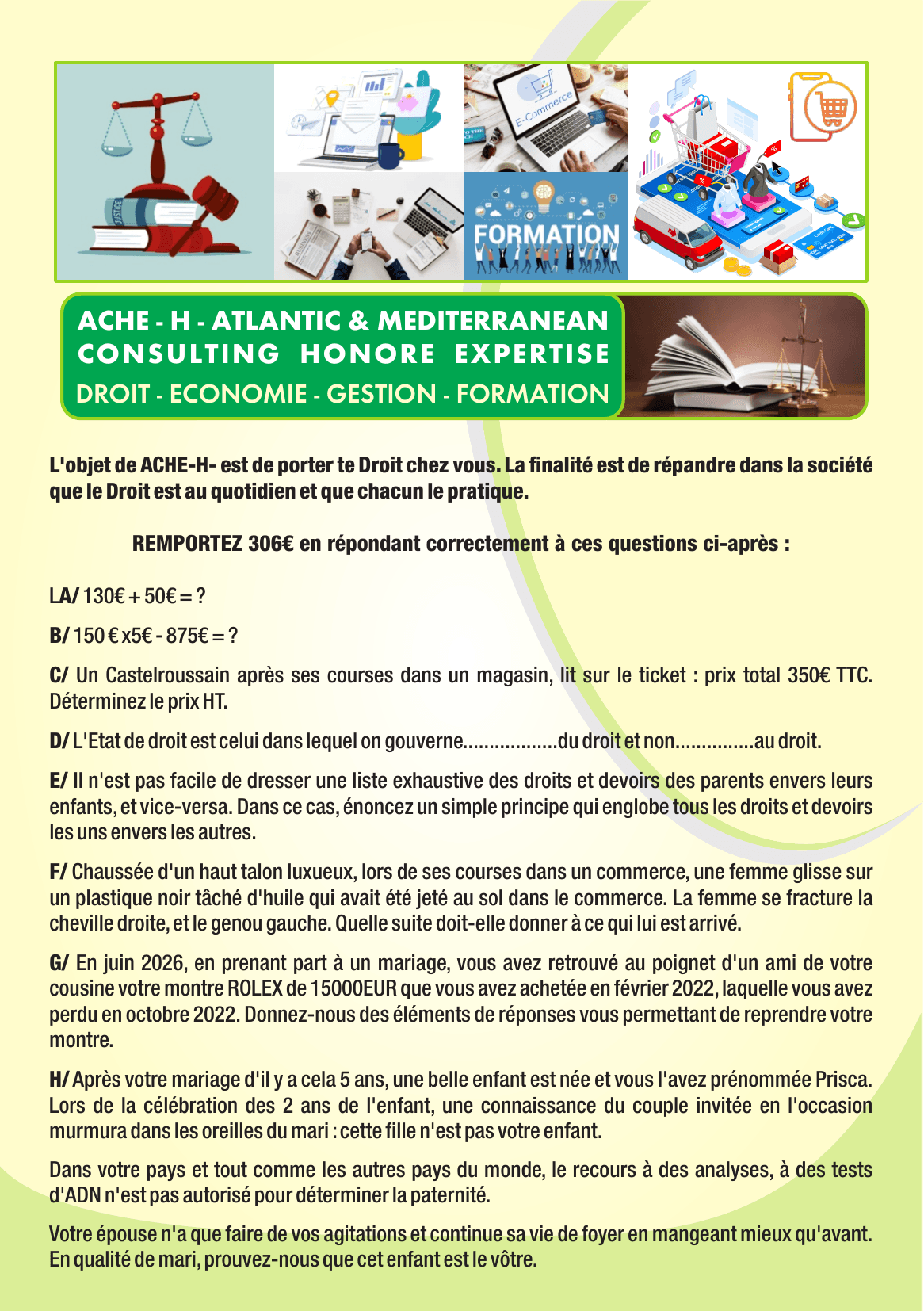 Flyer — page 1
