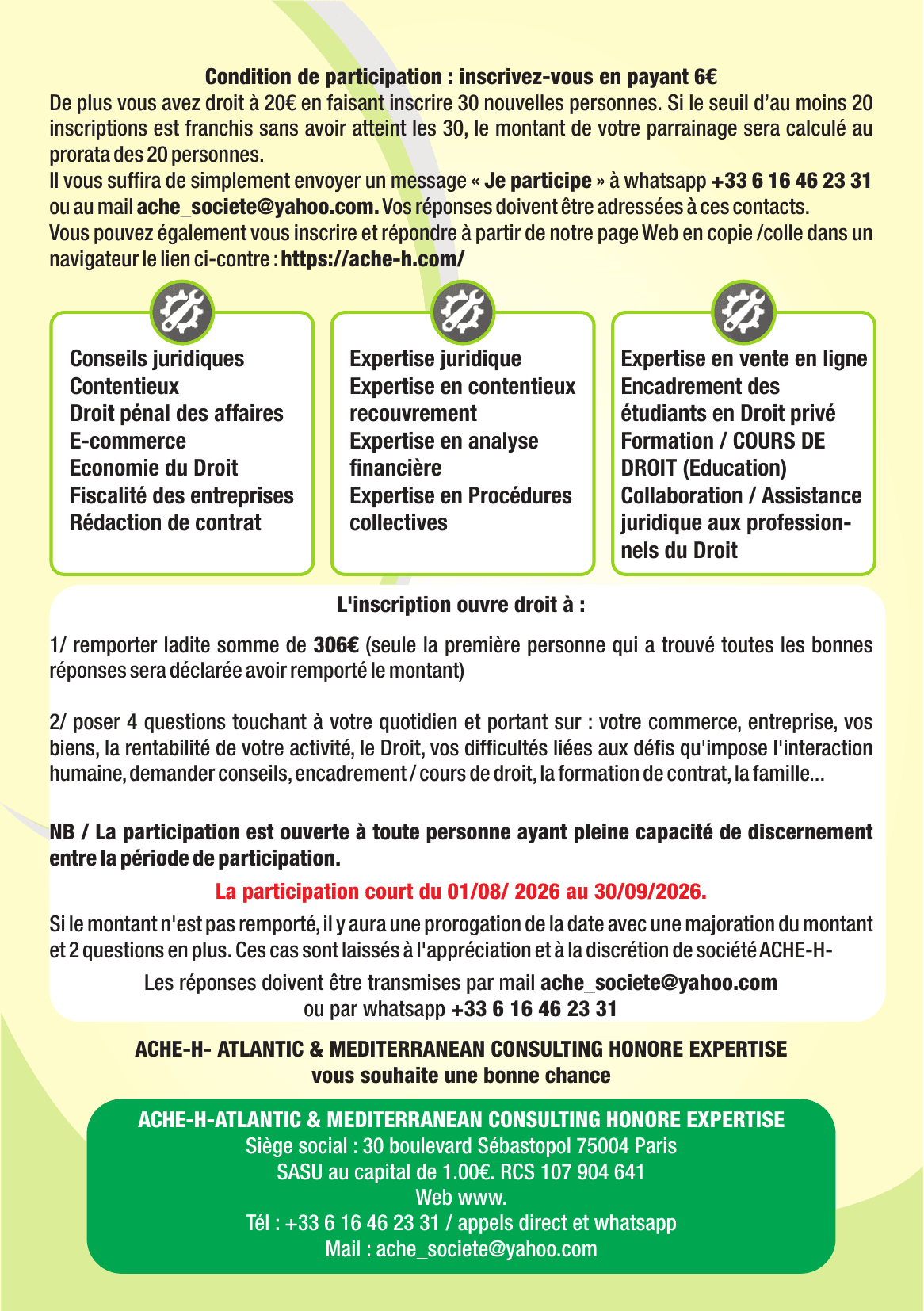 Flyer — page 2